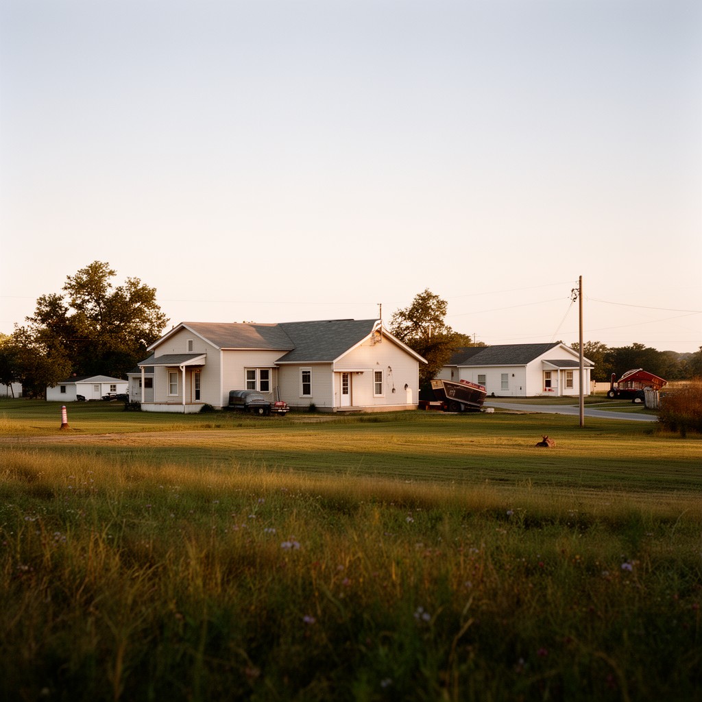 AI-generated illustration of Swisher, Iowa