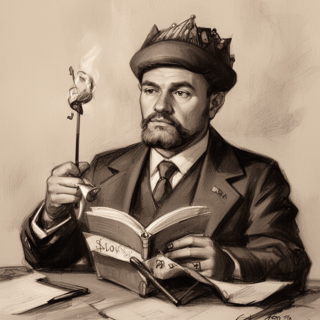 AI-generated illustration of Leninism