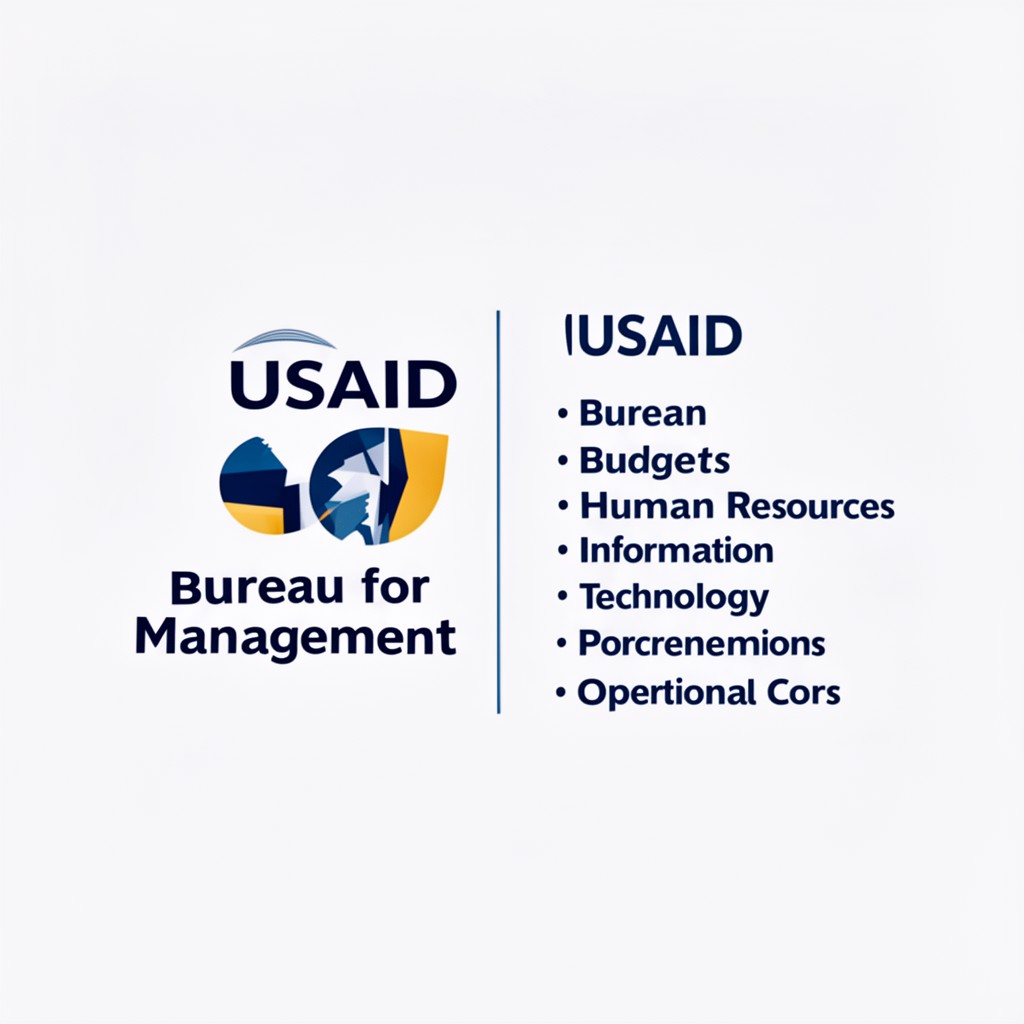 AI-generated illustration of Bureau for Management (USAID)