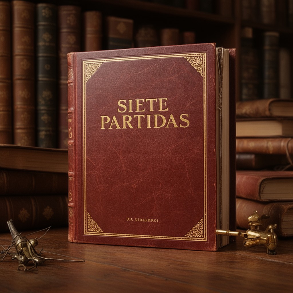 AI-generated illustration of Siete Partidas