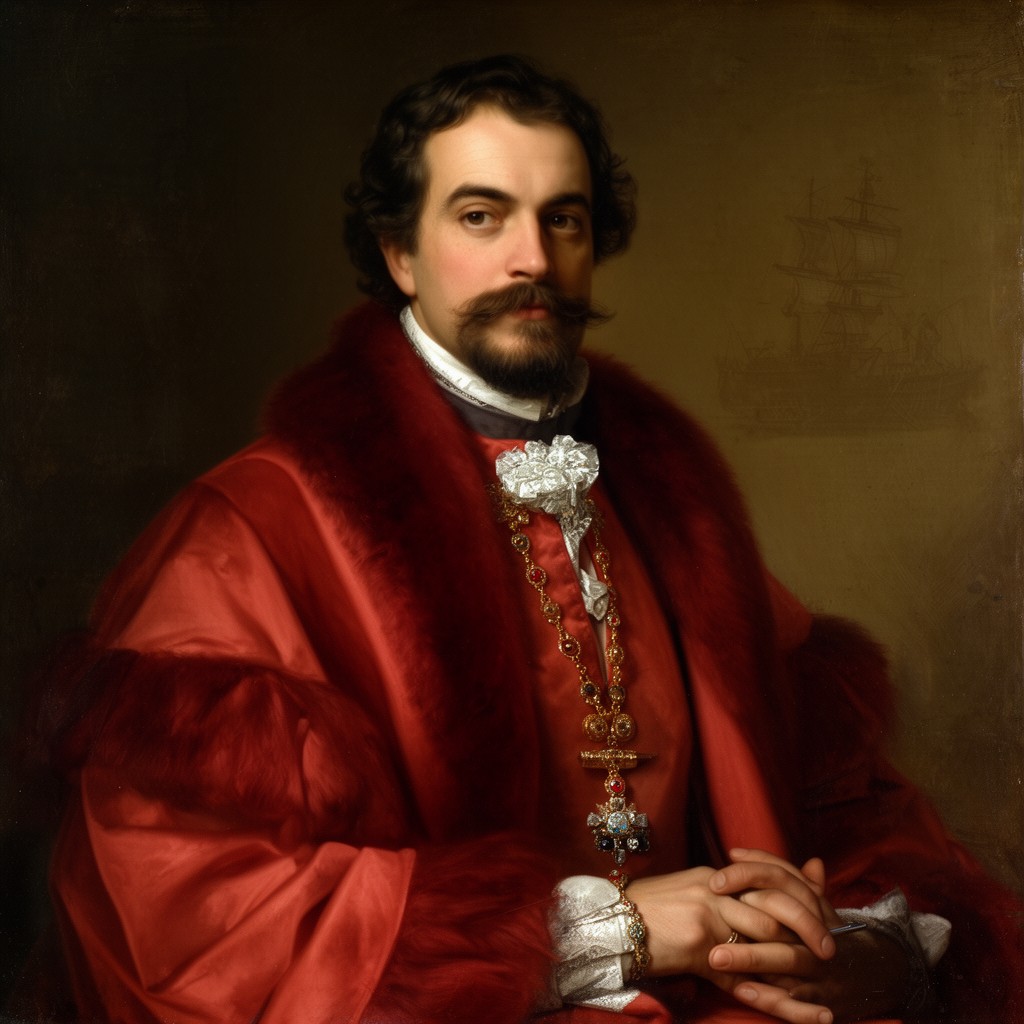 AI-generated illustration of Count of Vidigueira
