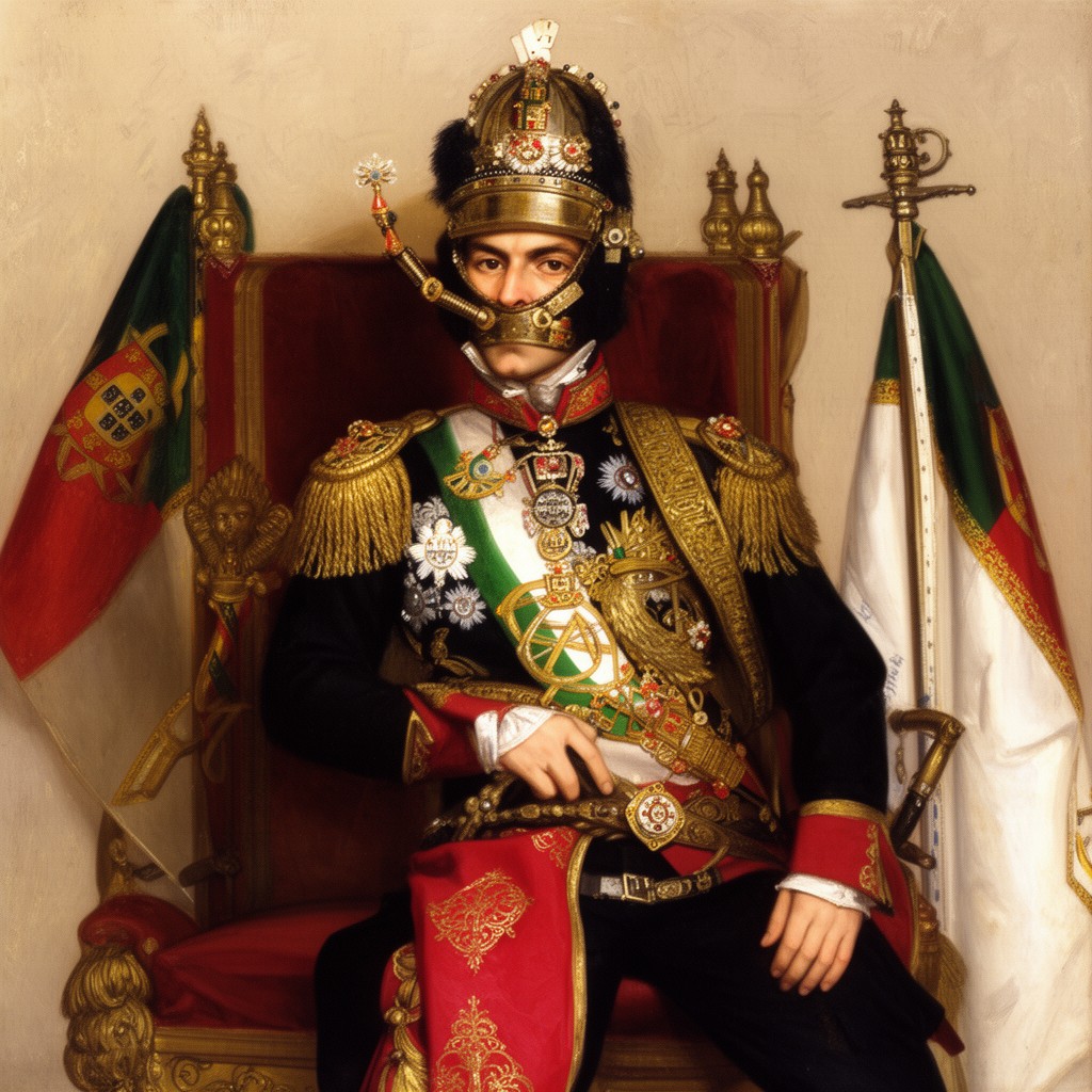 AI-generated illustration of Viceroy of Portuguese India