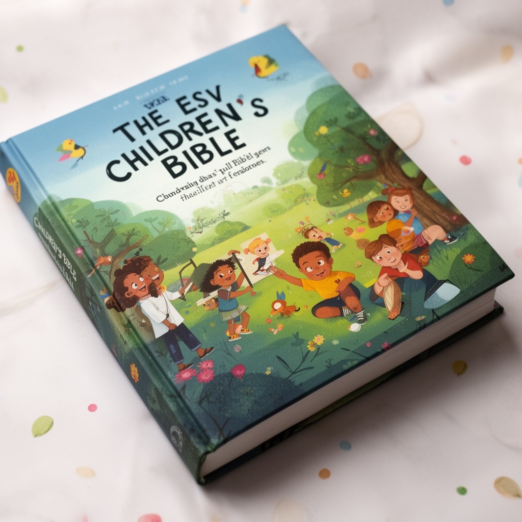 AI-generated illustration of ESV Children’s Bible