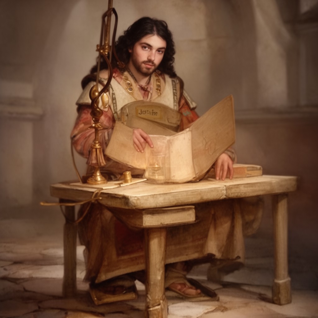 AI-generated illustration of Joshua son of Jehozadak