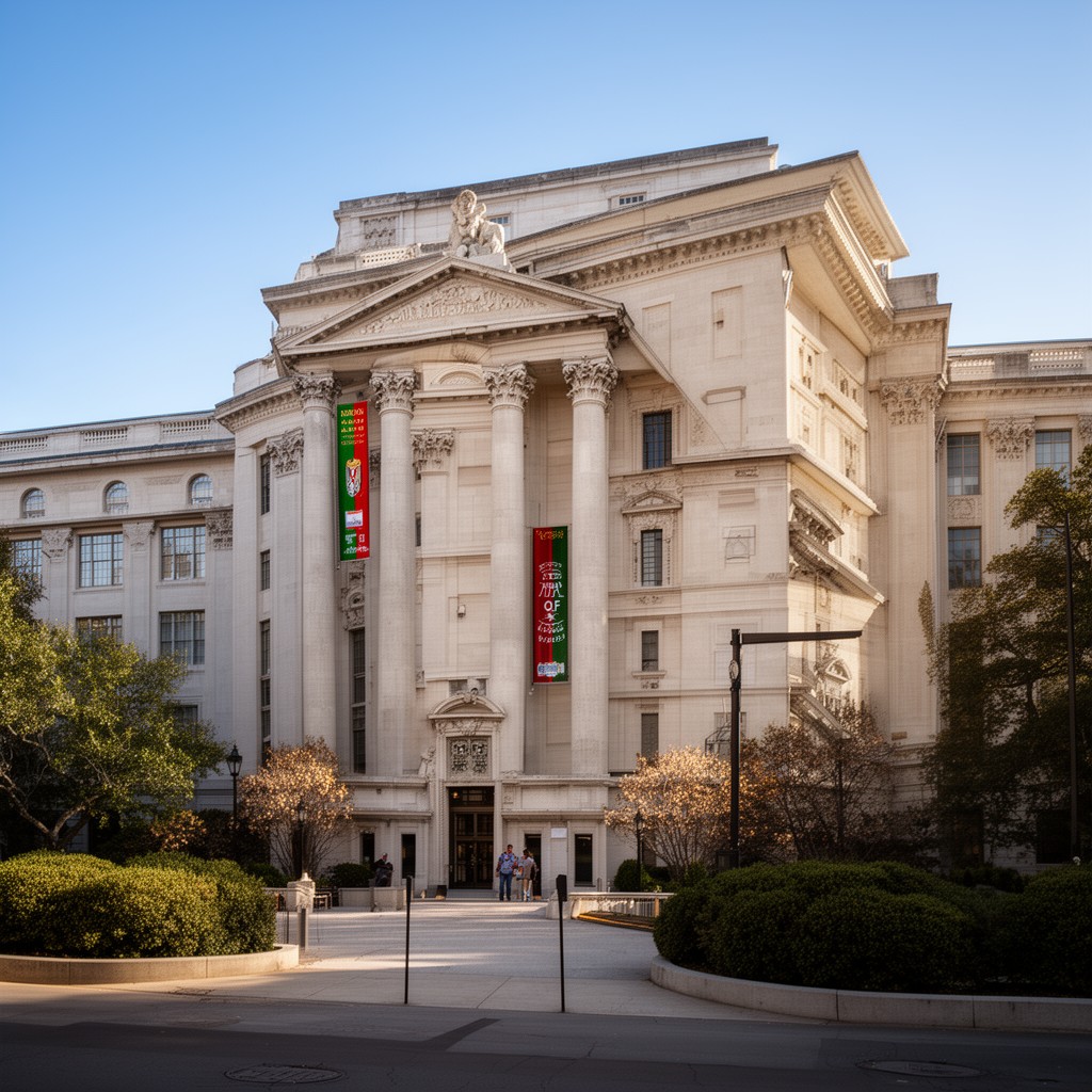 AI-generated illustration of Embassy of Egypt in Washington, D.C.