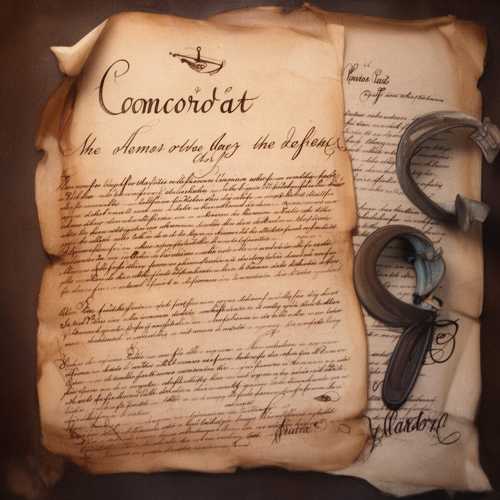 AI-generated illustration of Concordat of 1801