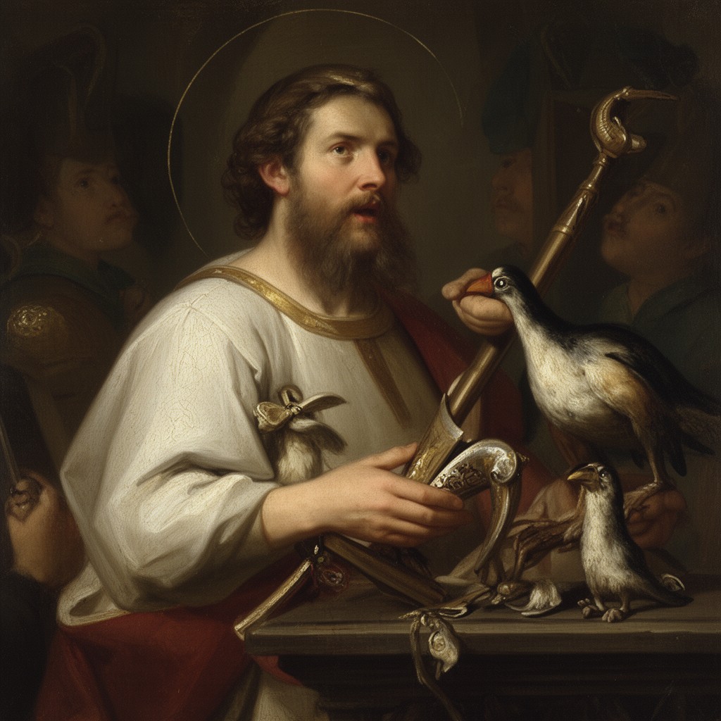 AI-generated illustration of Saint Vitus