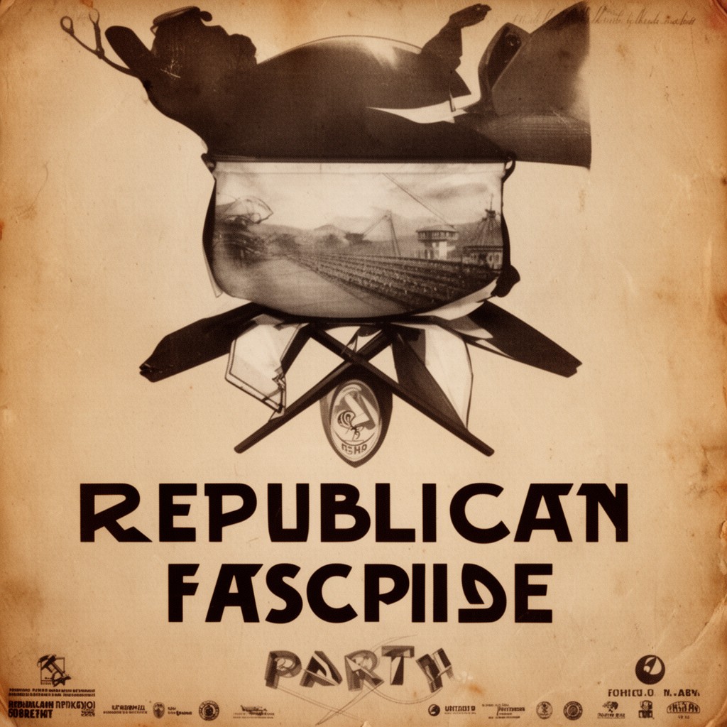 AI-generated illustration of Republican Fascist Party