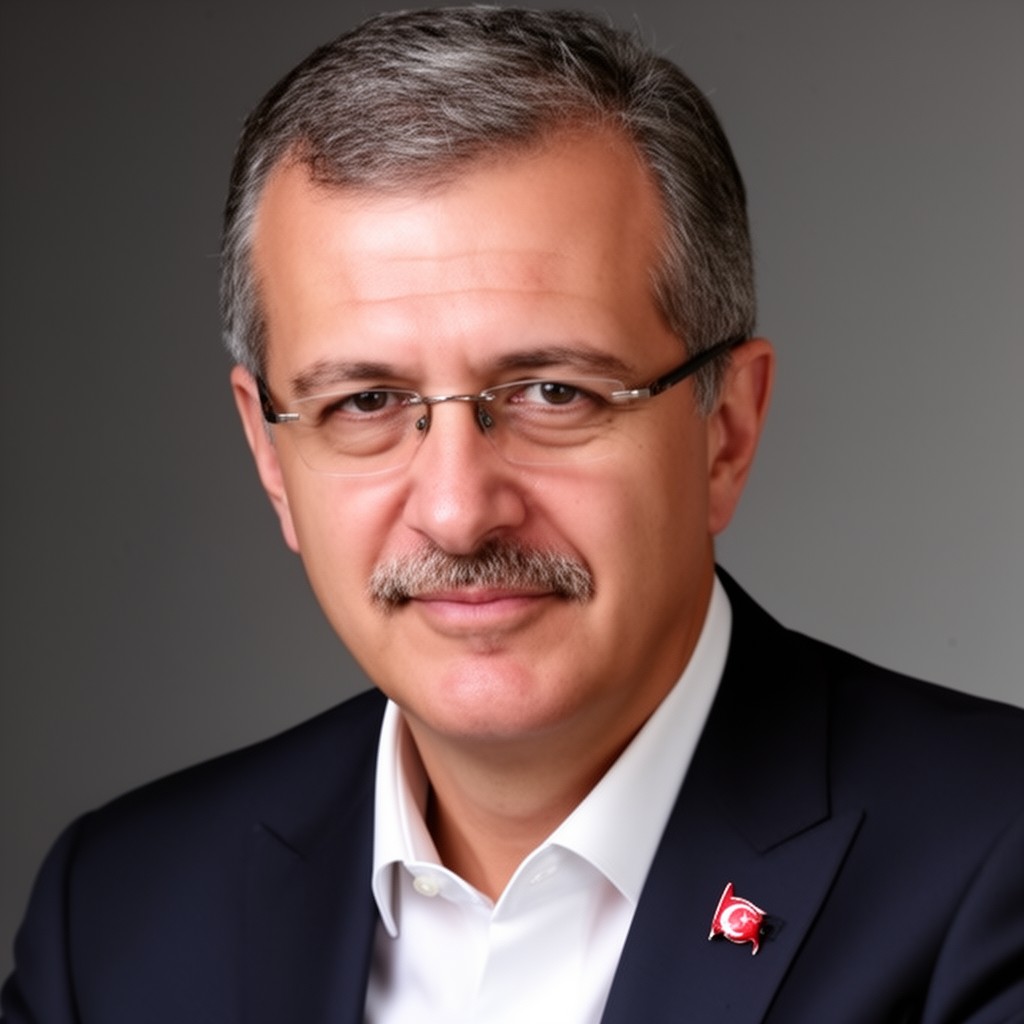 AI-generated illustration of Ahmet Burak Erdoğan