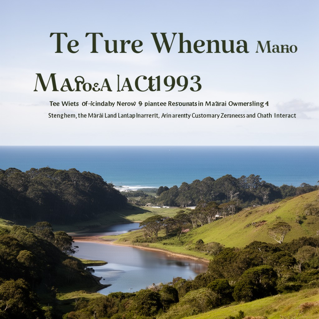 AI-generated illustration of Te Ture Whenua Māori Act 1993