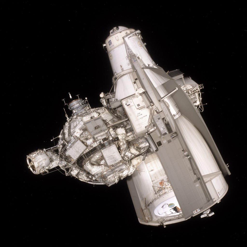 AI-generated illustration of STS-82