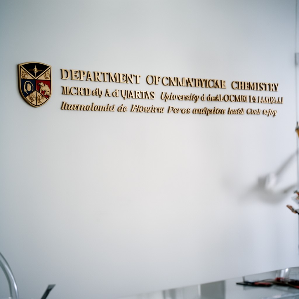 AI-generated illustration of Department of Analytical Chemistry