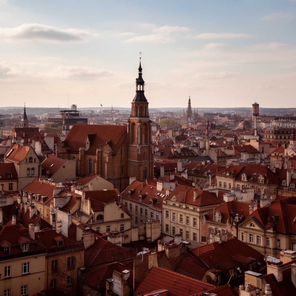 AI-generated illustration of Lublin