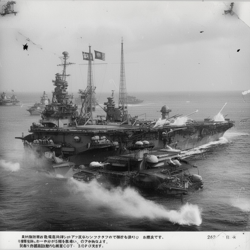 AI-generated illustration of 5th Carrier Division