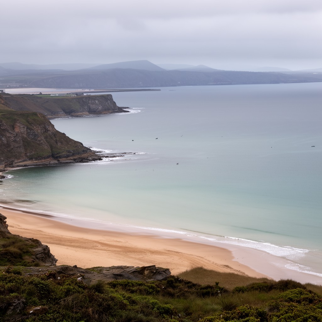 AI-generated illustration of Cardigan Bay