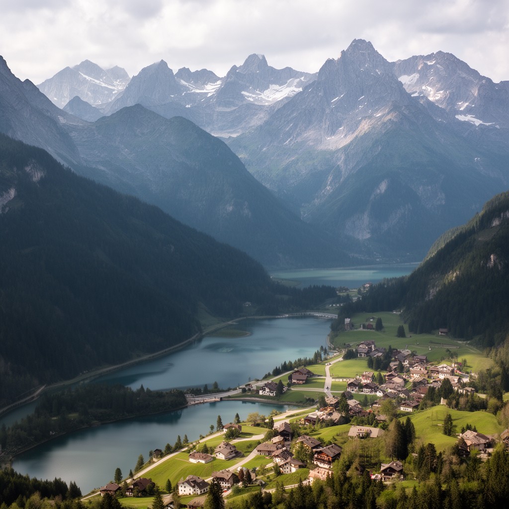 AI-generated illustration of Trentino-Alto Adige/Südtirol