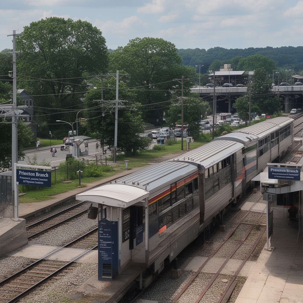 AI-generated illustration of Princeton Branch