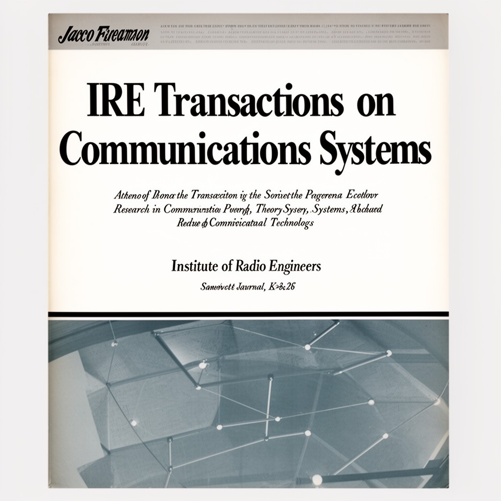 AI-generated illustration of IRE Transactions on Communications Systems