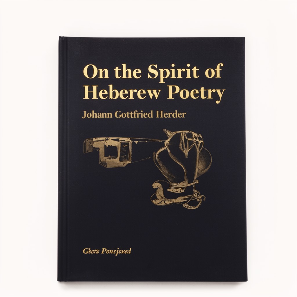 AI-generated illustration of On the Spirit of Hebrew Poetry