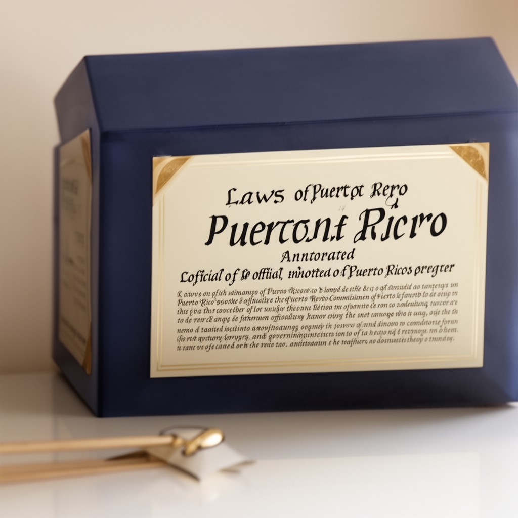 AI-generated illustration of Laws of Puerto Rico Annotated