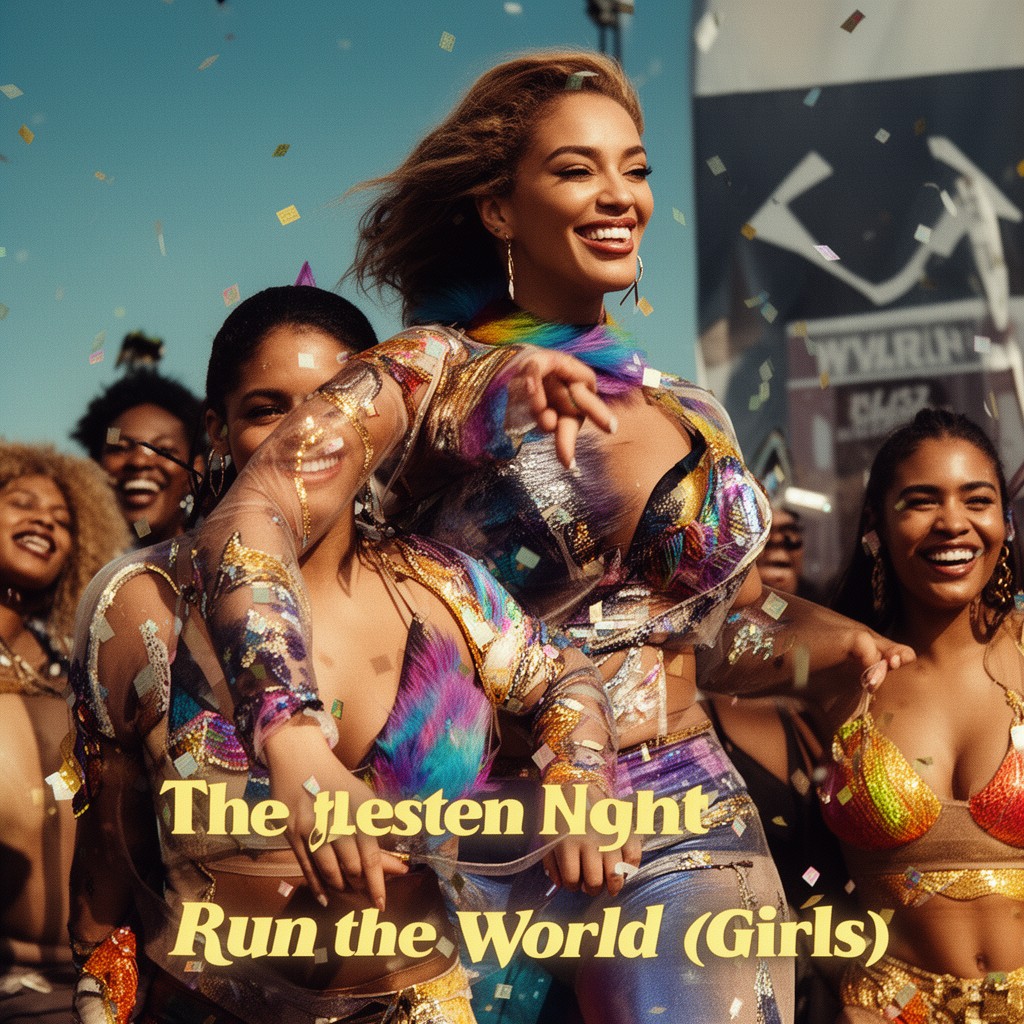 AI-generated illustration of Run the World (Girls)