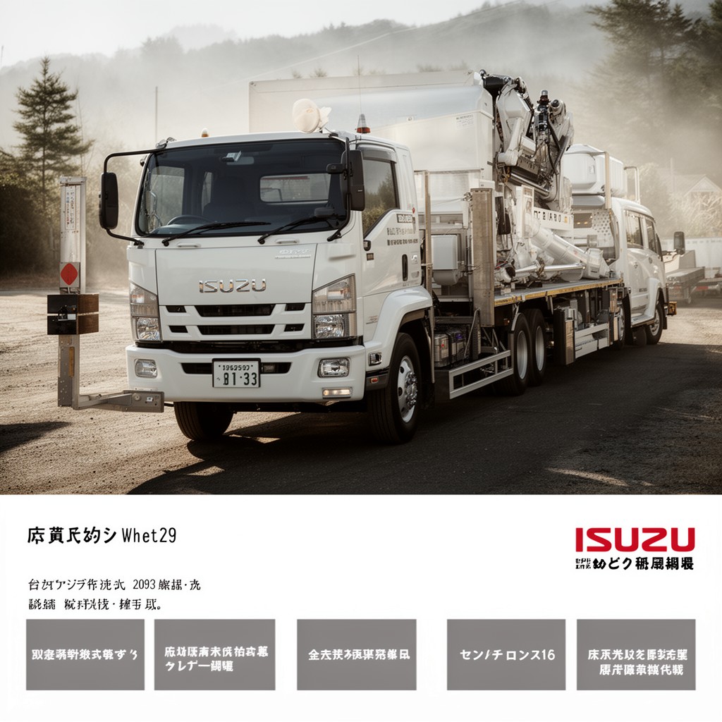 AI-generated illustration of Isuzu