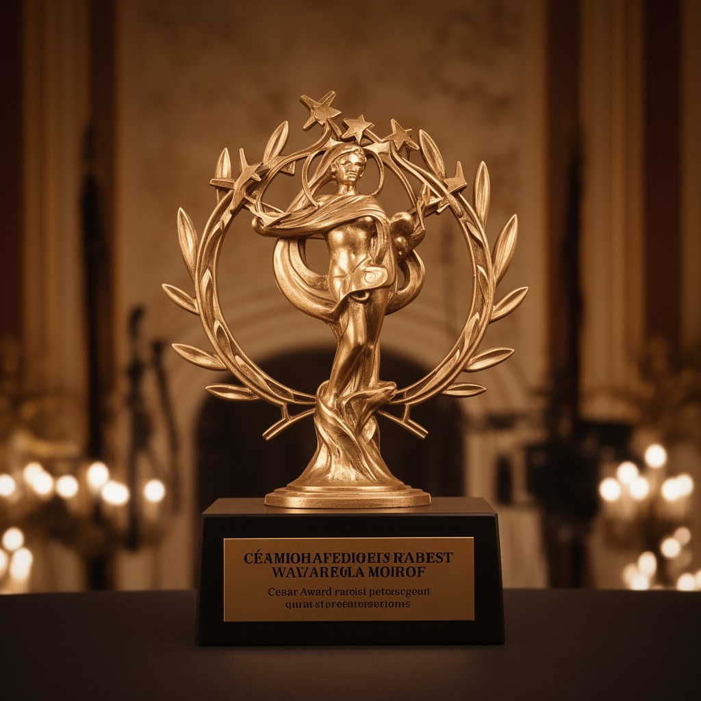 AI-generated illustration of César Award for Best Music Written for a Film