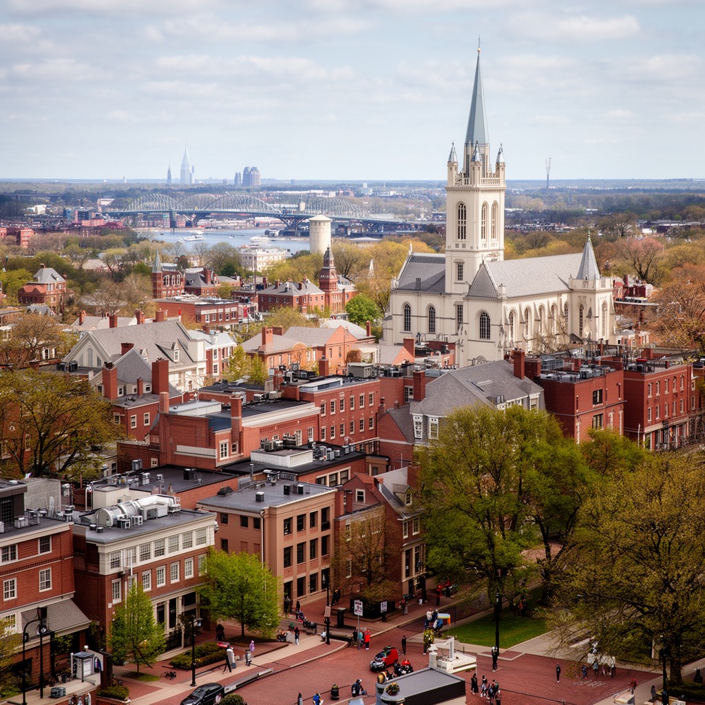 AI-generated illustration of Cambridge, Massachusetts