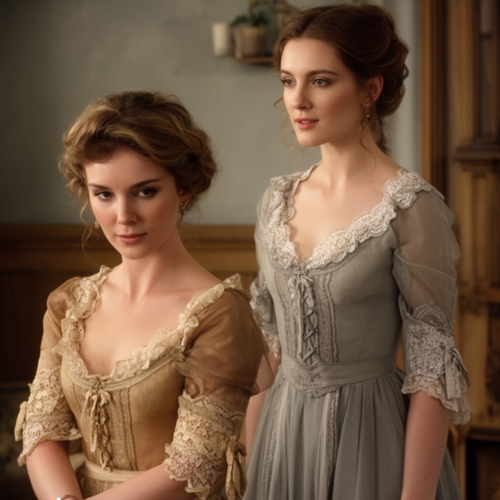 AI-generated illustration of Jane Bennet – Susannah Harker