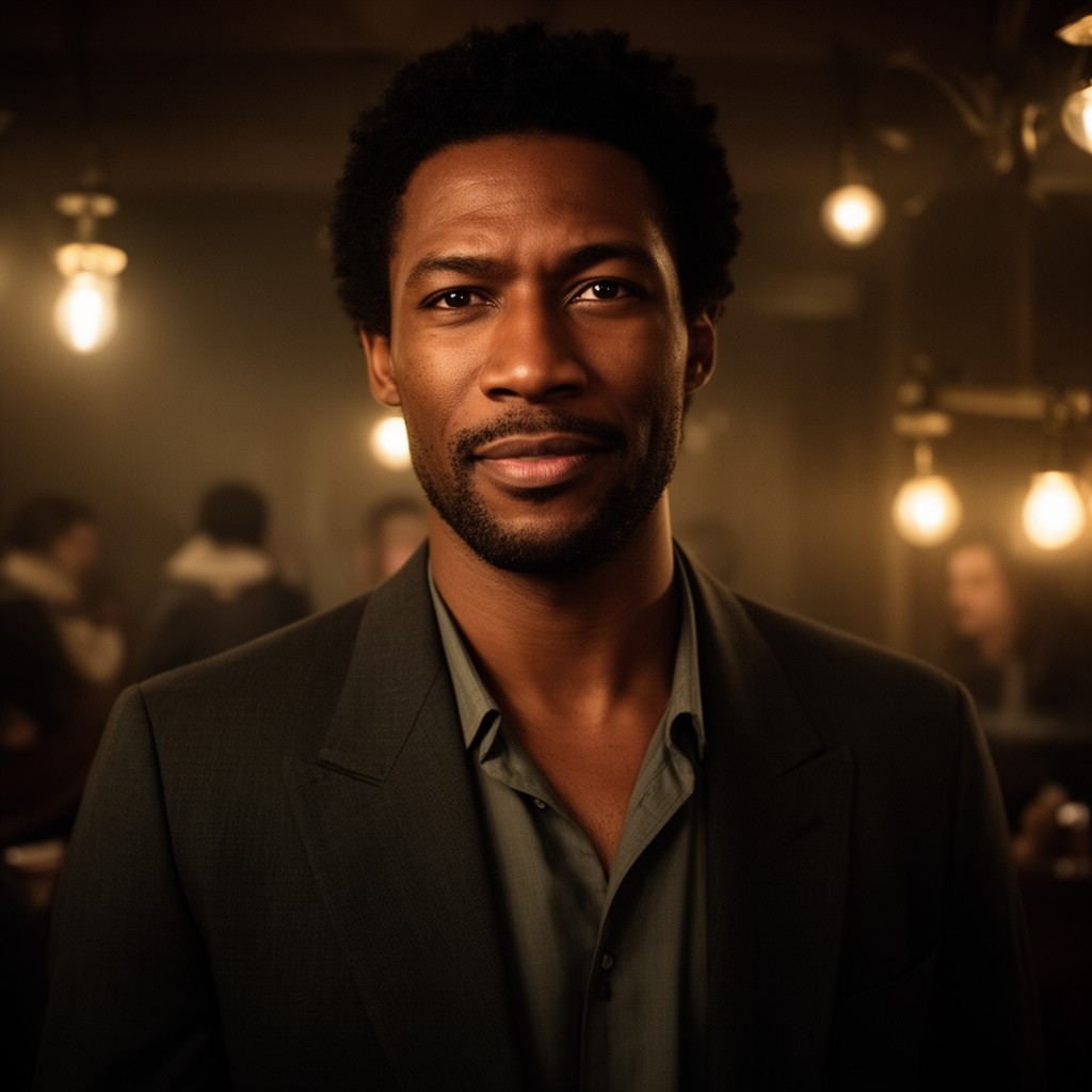 AI-generated illustration of Chiwetel Ejiofor