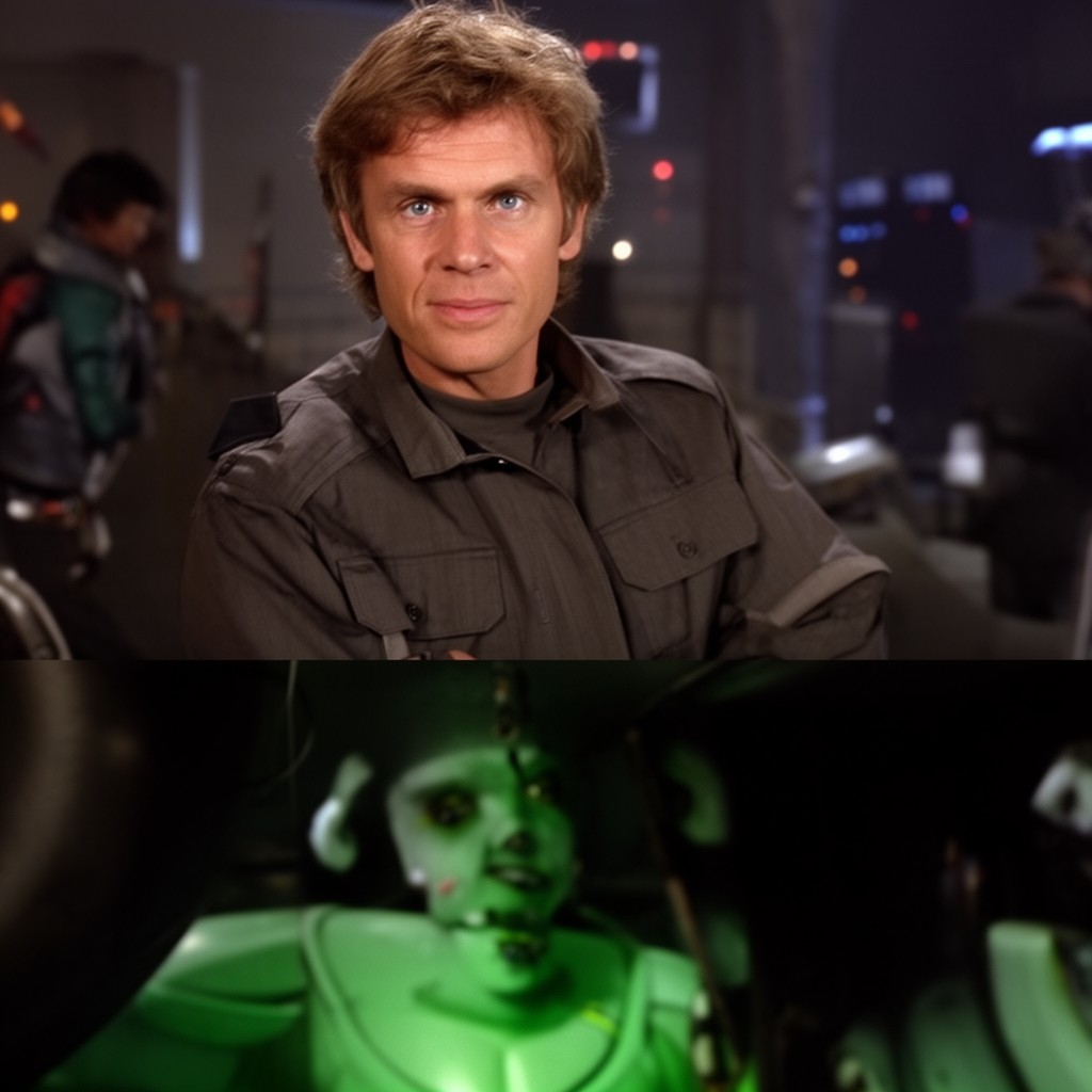 AI-generated illustration of Mark Hamill