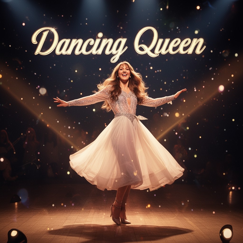 AI-generated illustration of Dancing Queen