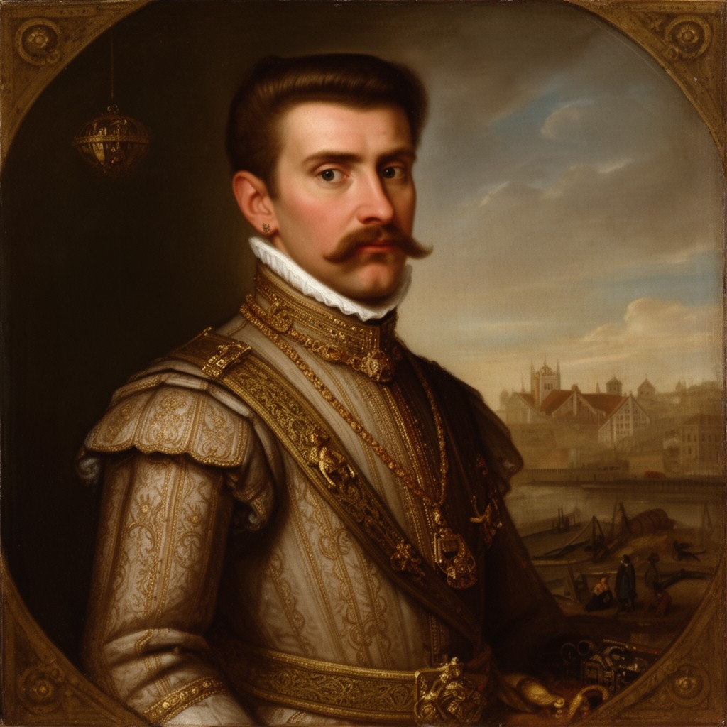 AI-generated illustration of Sigismund III Vasa