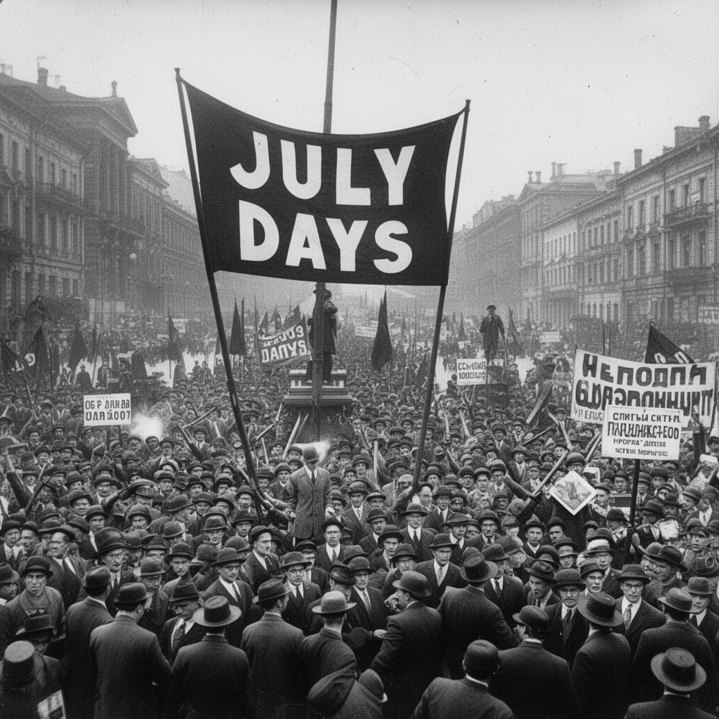 AI-generated illustration of July Days