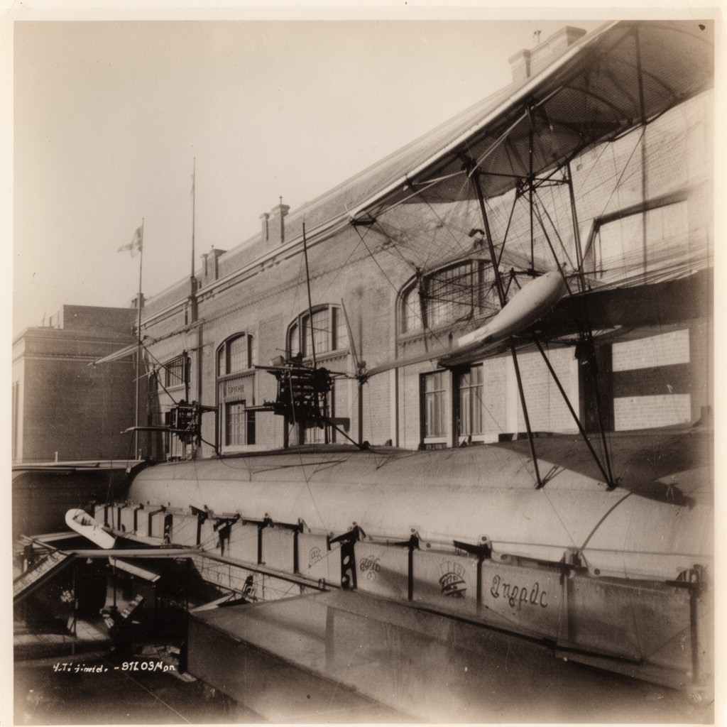 AI-generated illustration of Guggenheim Fund for the Promotion of Aeronautics