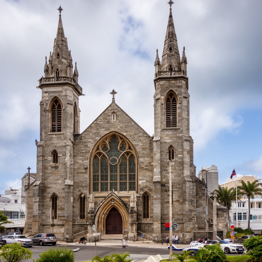 AI-generated illustration of Cathedral of the Most Holy Trinity