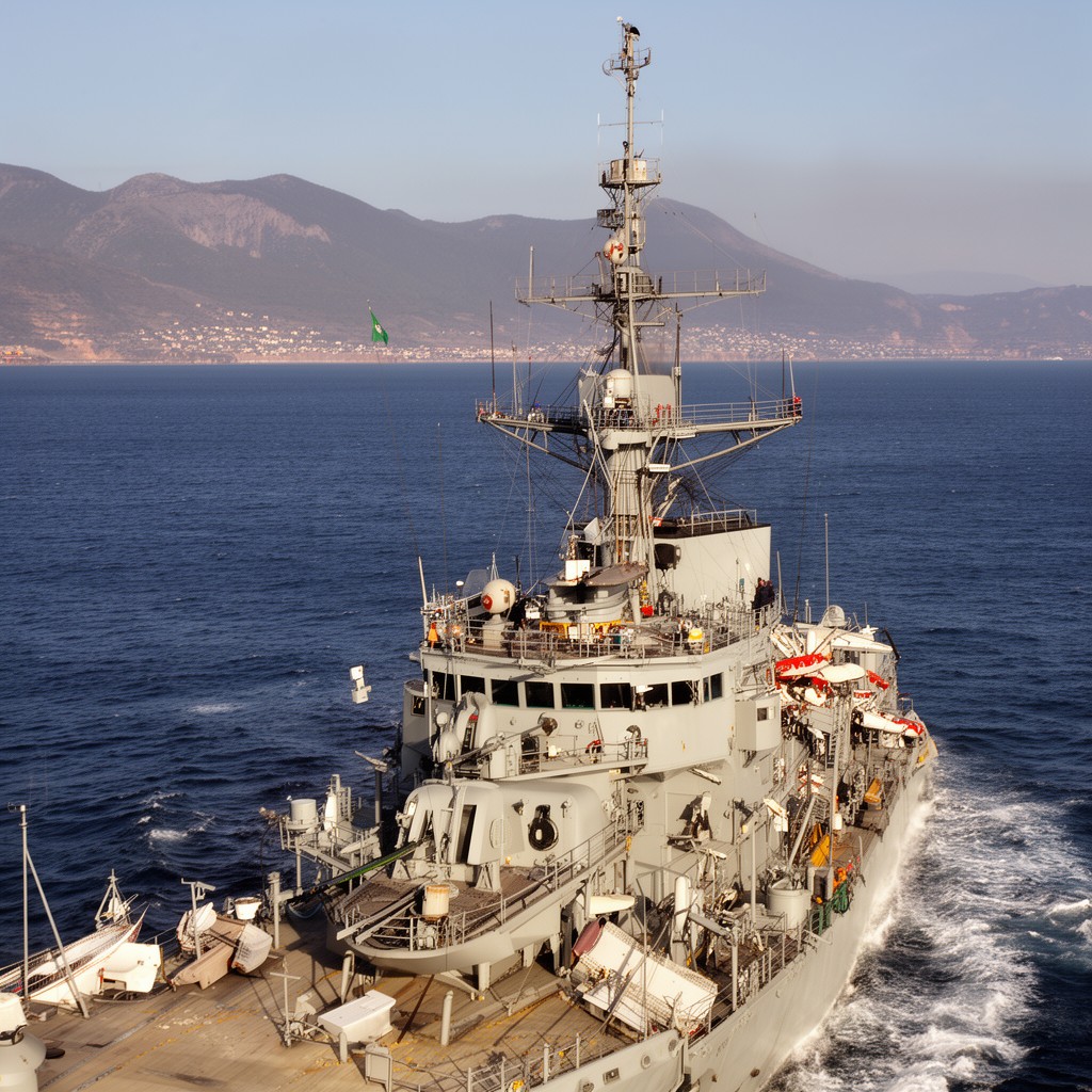 AI-generated illustration of Portuguese Navy