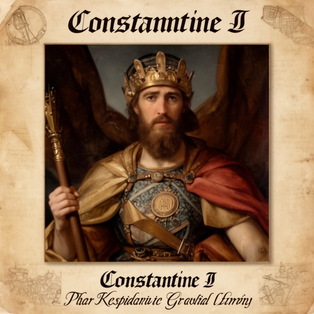 AI-generated illustration of Constantine II