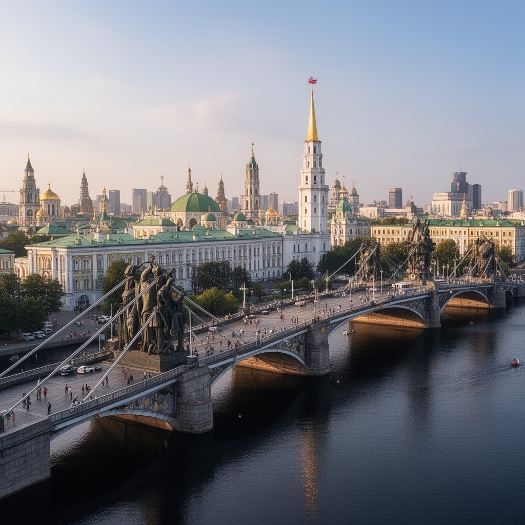 AI-generated illustration of Central Federal District of Russia