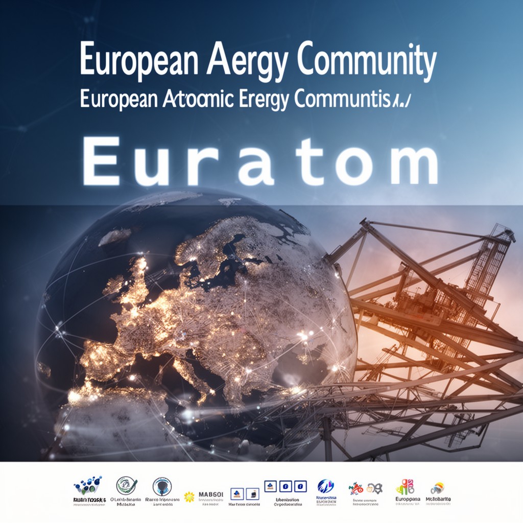 AI-generated illustration of European Atomic Energy Community