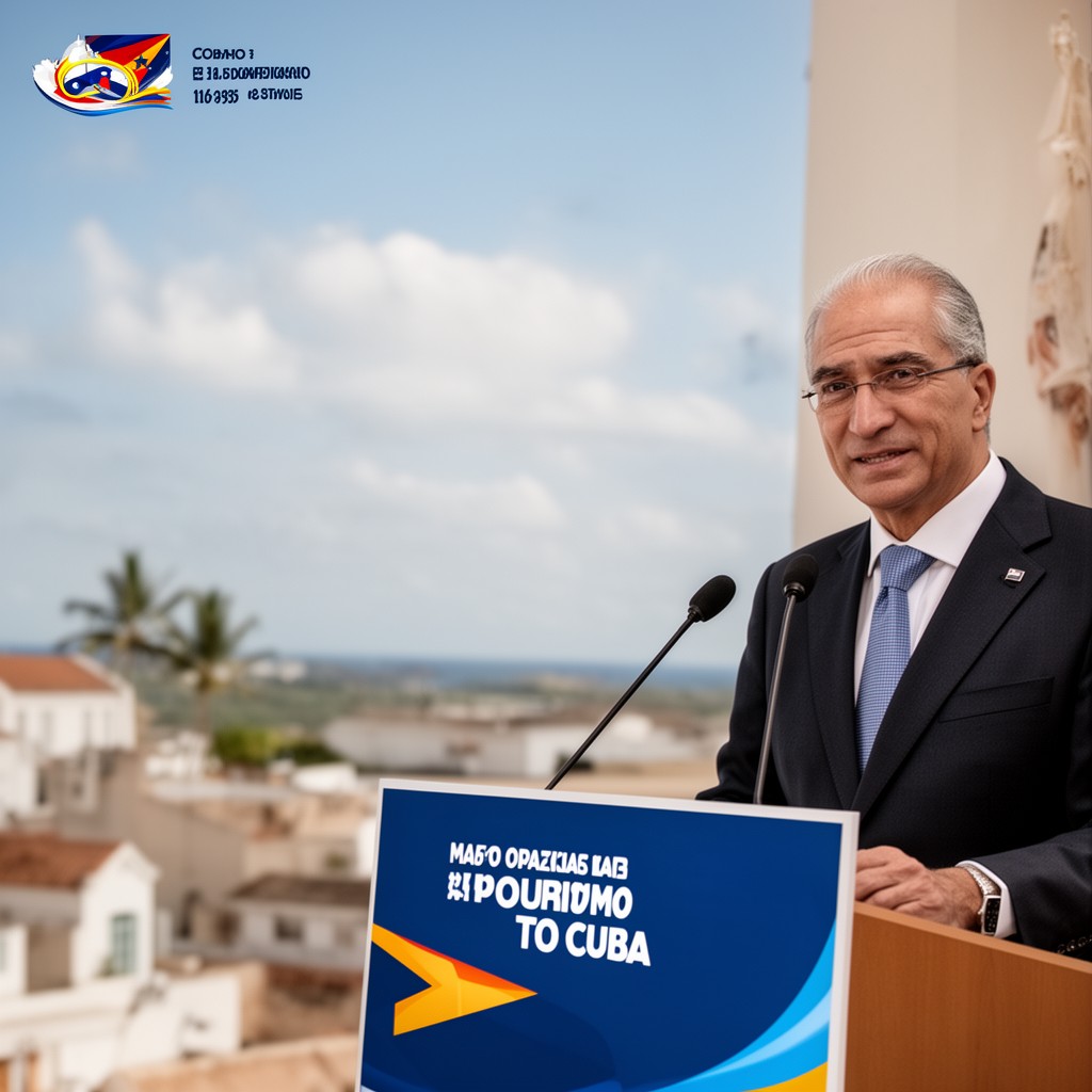 AI-generated illustration of Minister of Tourism of Cuba