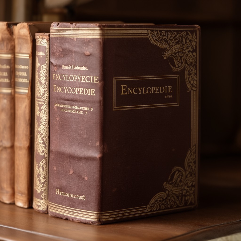 AI-generated illustration of Encyclopédie