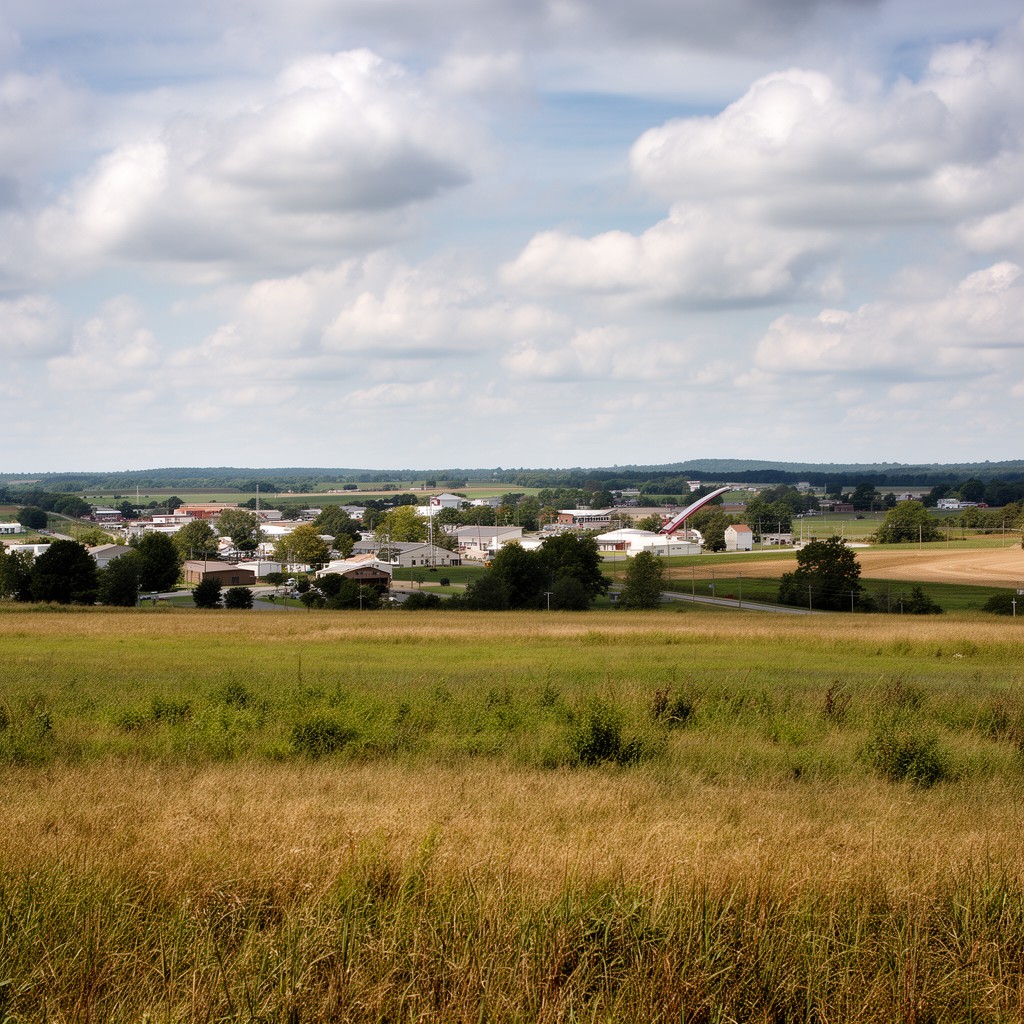 AI-generated illustration of Jones County, Iowa