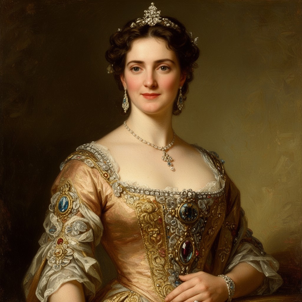 AI-generated illustration of Queen Margherita of Savoy