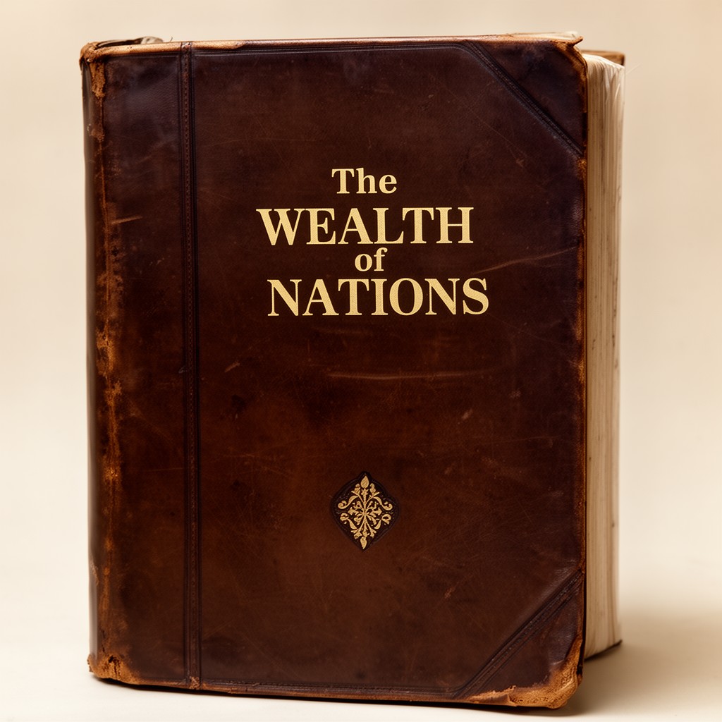 AI-generated illustration of The Wealth of Nations