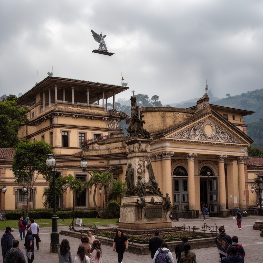 AI-generated illustration of Central University of Ecuador