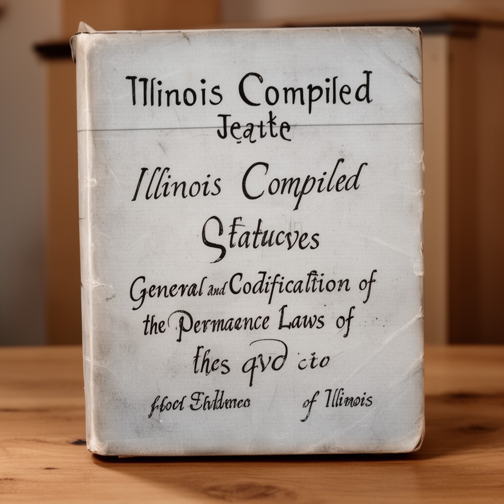 AI-generated illustration of Illinois Compiled Statutes