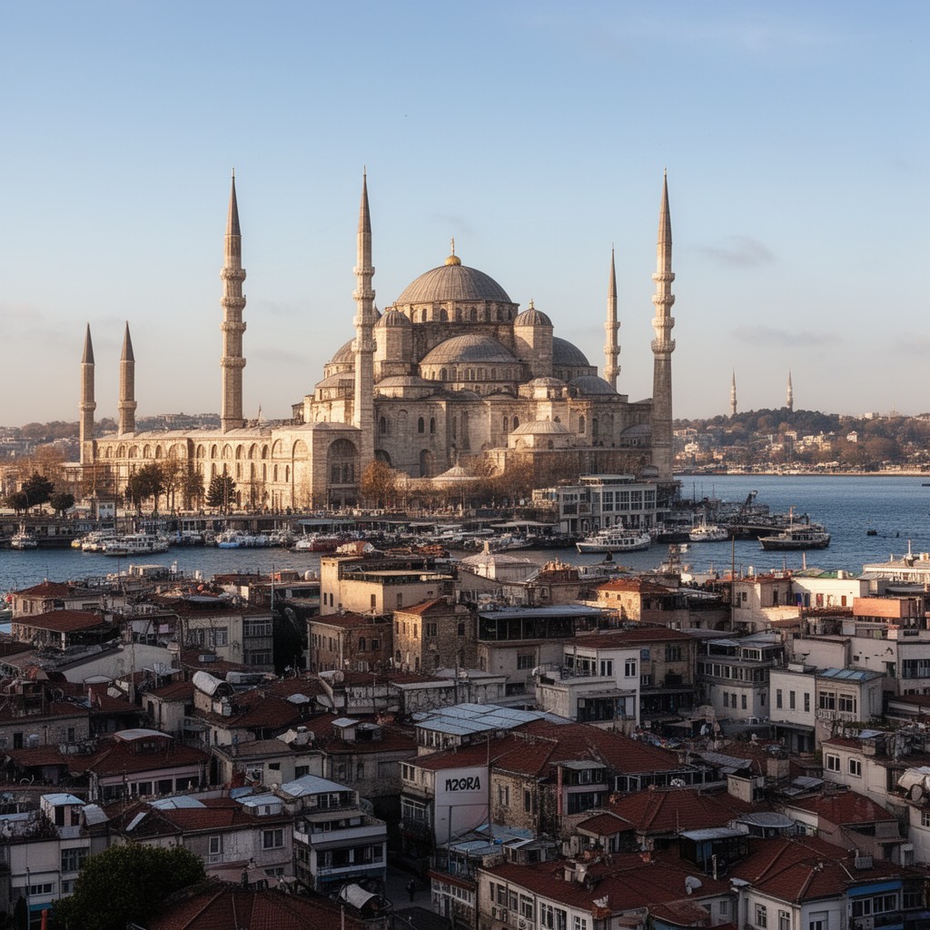 AI-generated illustration of Istanbul