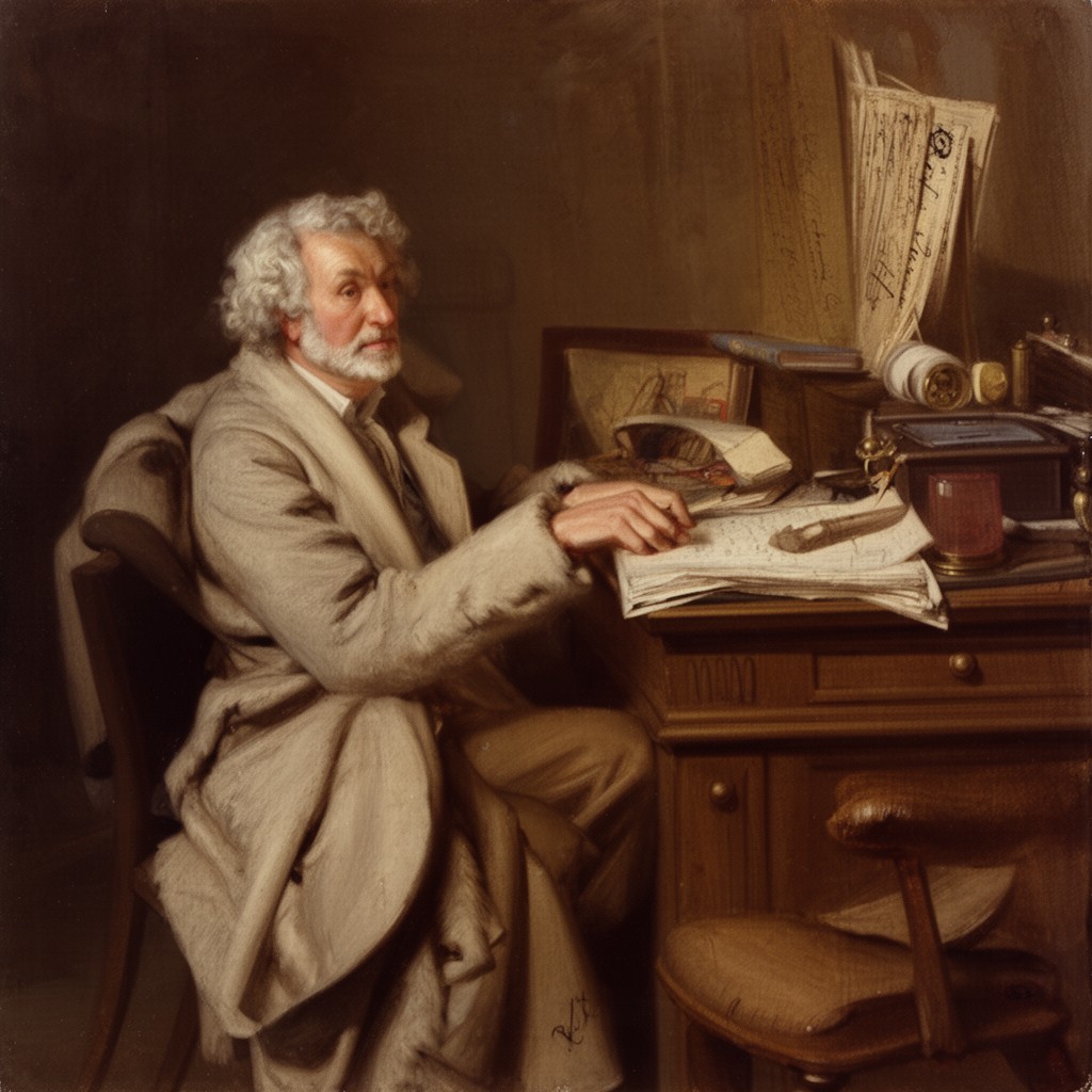 AI-generated illustration of Publius