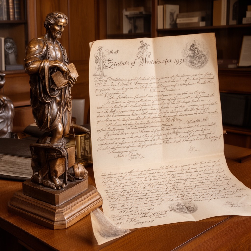 AI-generated illustration of Statute of Westminster 1931
